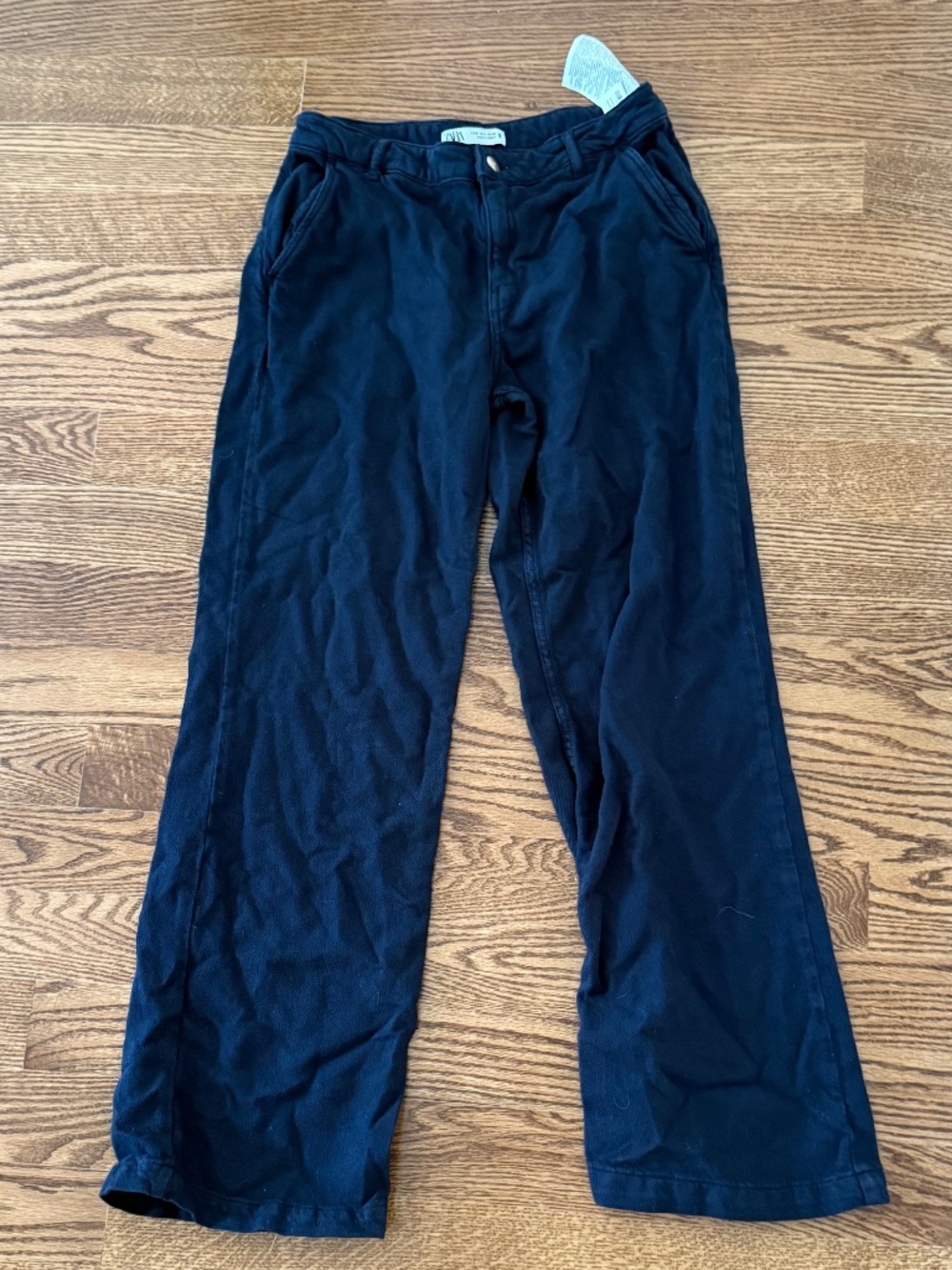 Zara Women's Blue Denim Light Weight Stretch Jeans Size 4